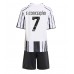 Juventus Francisco Conceicao #7 Hjemmedraktsett Barn 2025-26 Korte ermer (+ Korte bukser)